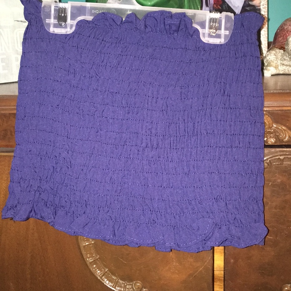 Navy Tube Top